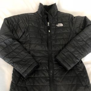 North Face Reversible Mossbud Swirl Jacket